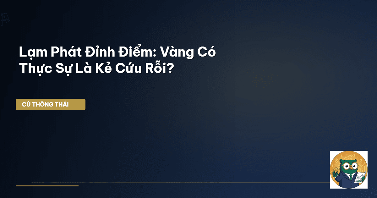 Lạm Phát Đỉnh Điểm: Vàng Có Thực Sự Là Kẻ Cứu Rỗi?