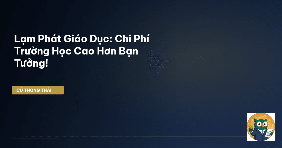 lạm phát giáo dục