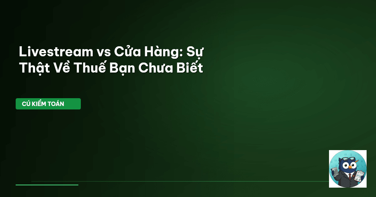 thuế livestream