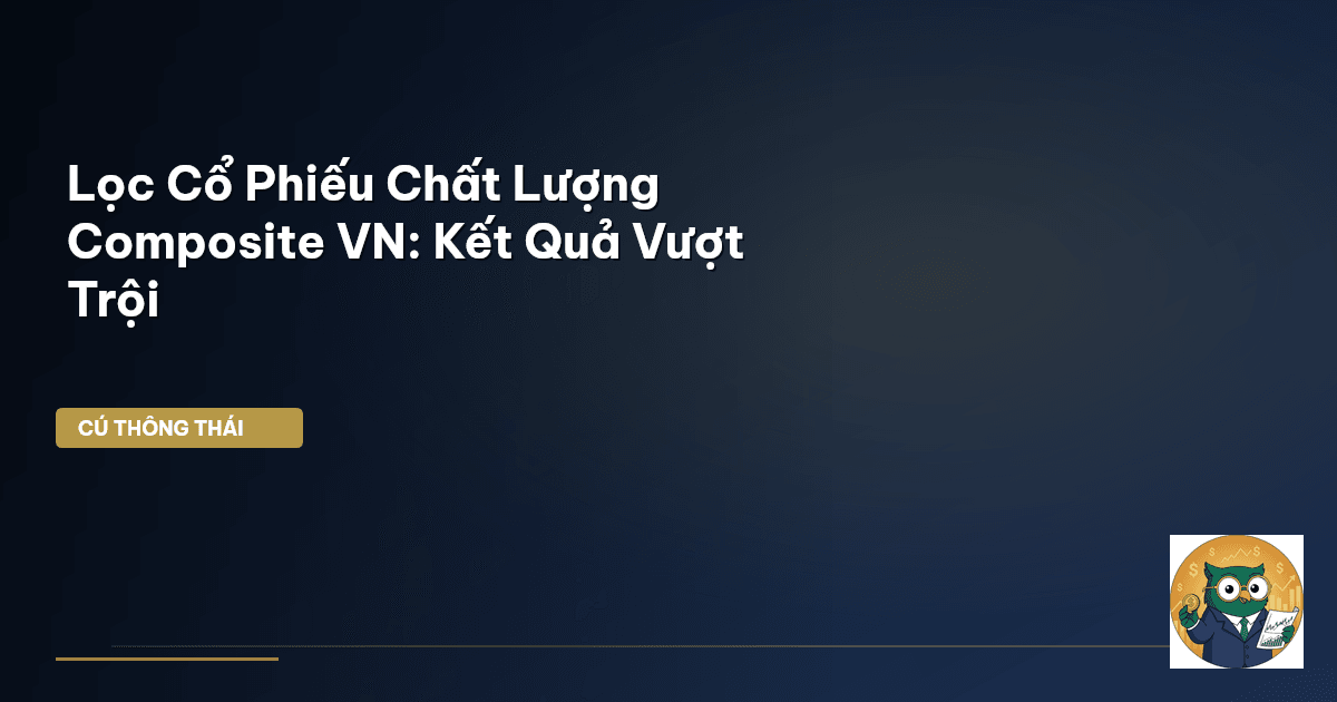 Lọc Cổ Phiếu Chất Lượng Composite VN: Kết Quả Vượt Trội