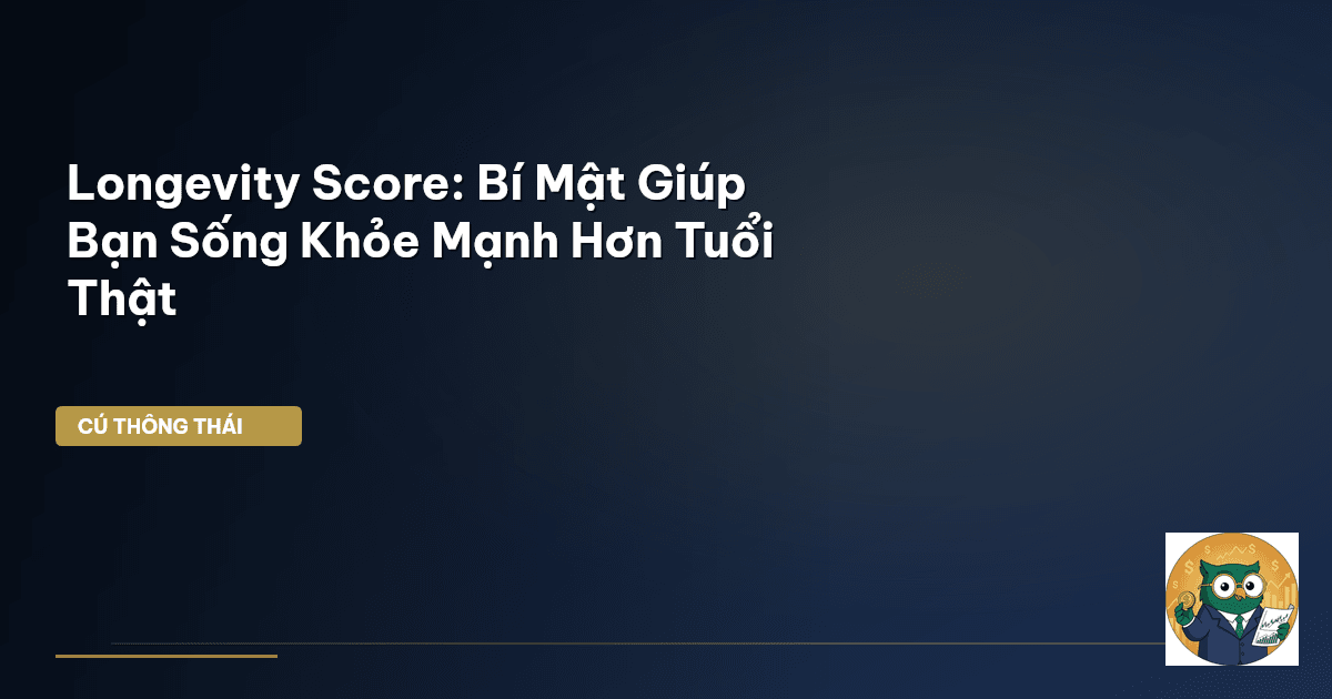 Longevity Score: Bí Mật Giúp Bạn Sống Khỏe Mạnh Hơn Tuổi Thật
