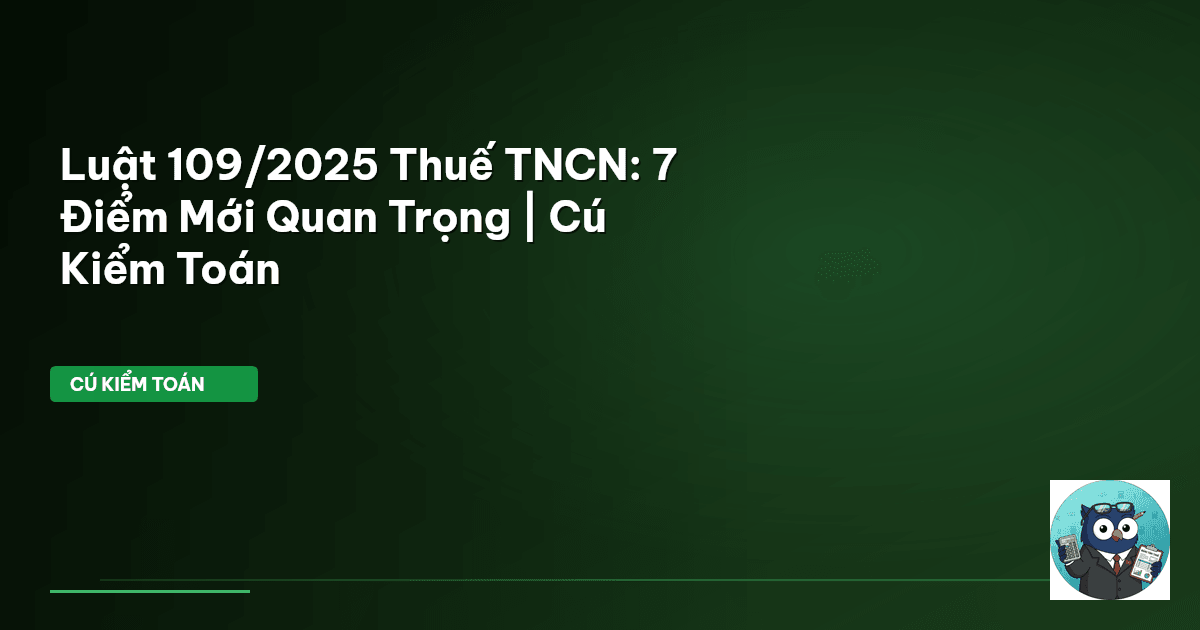 luật 109/2025