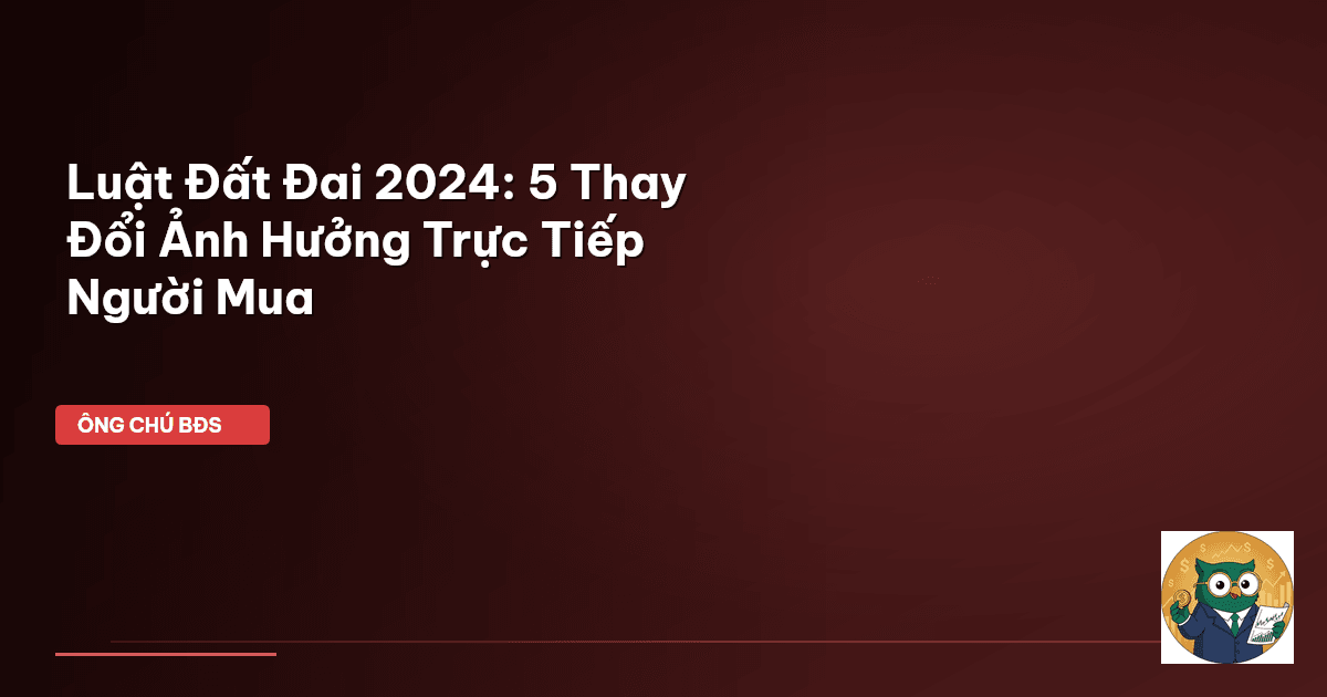 luật đất đai 2024