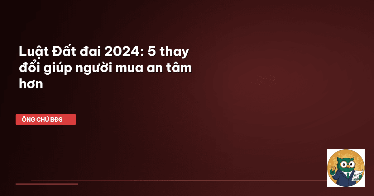 luật đất đai 2024