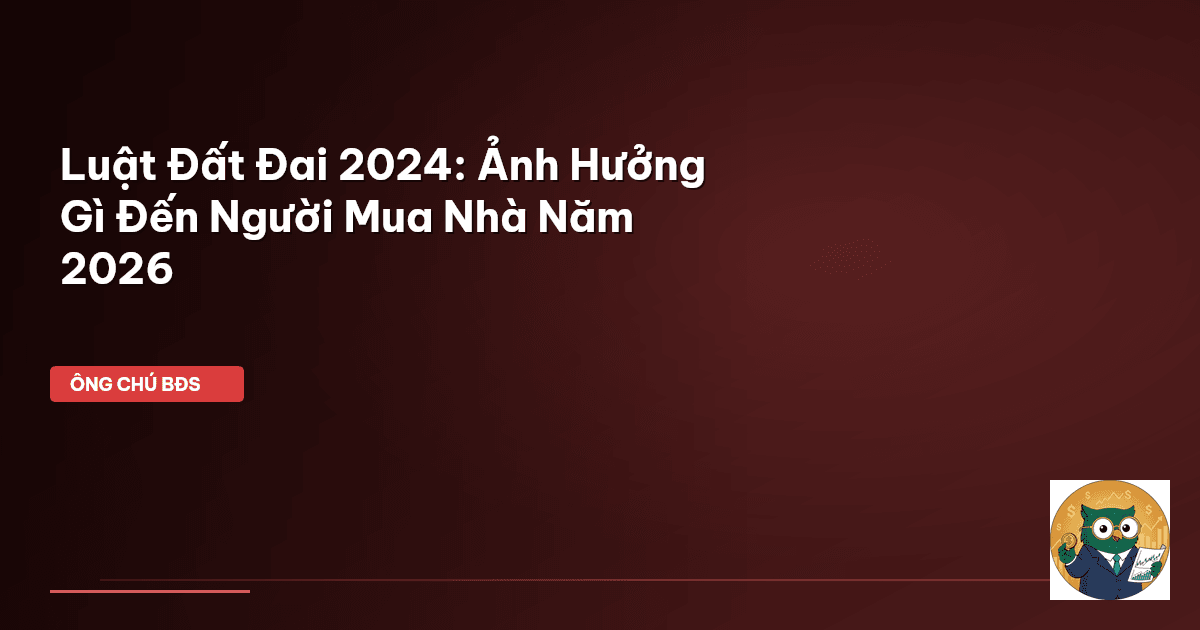Luật Đất đai 2024