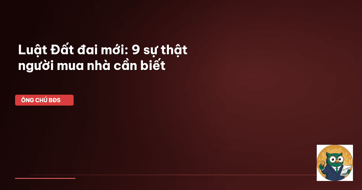 Luật Đất đai 2024