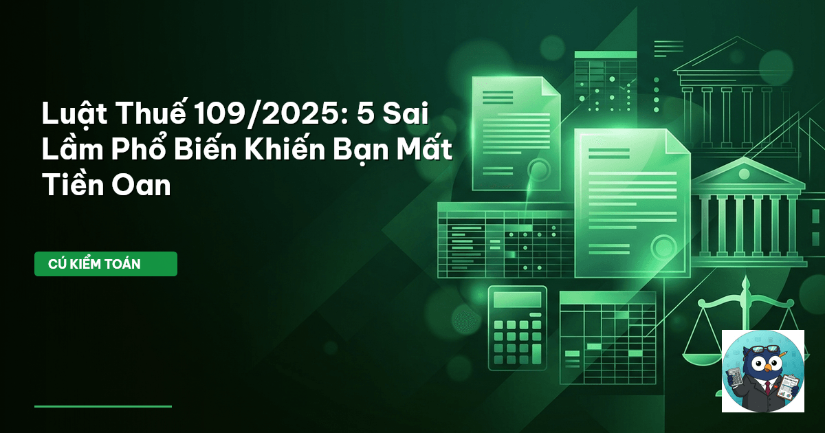 luật thuế 109/2025