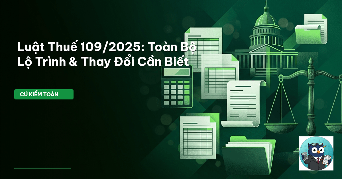 Luật Thuế 109/2025