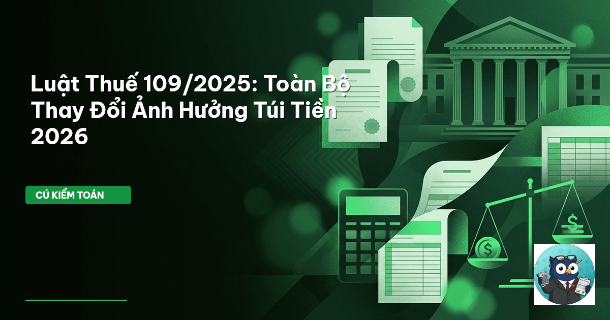 luật thuế 109/2025