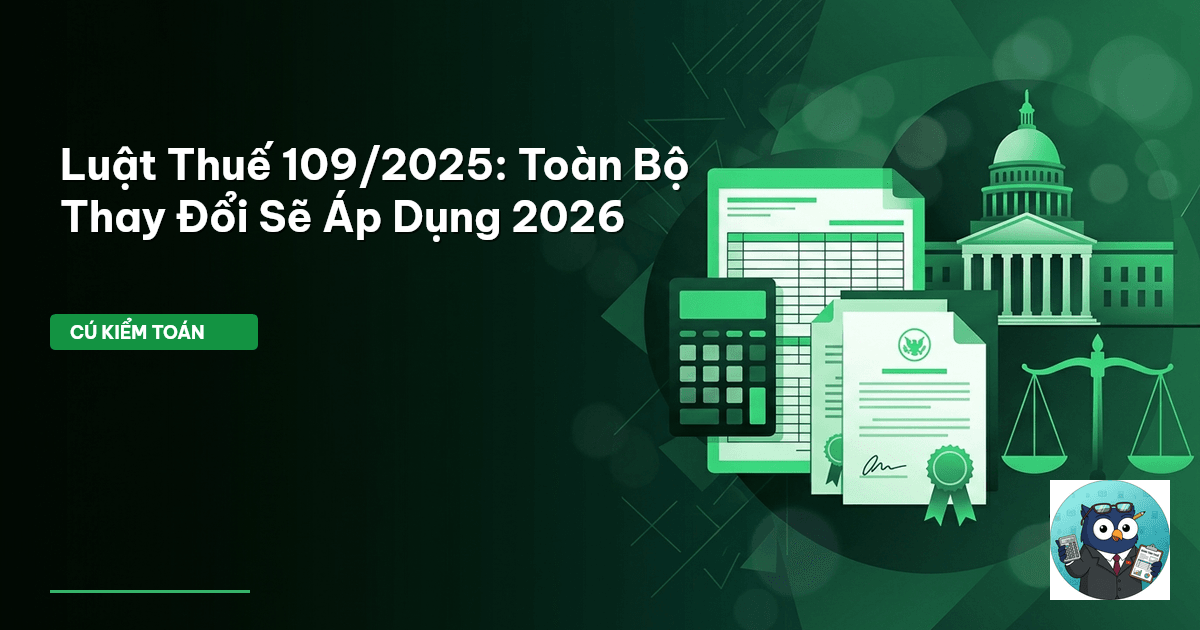 luật thuế 109/2025