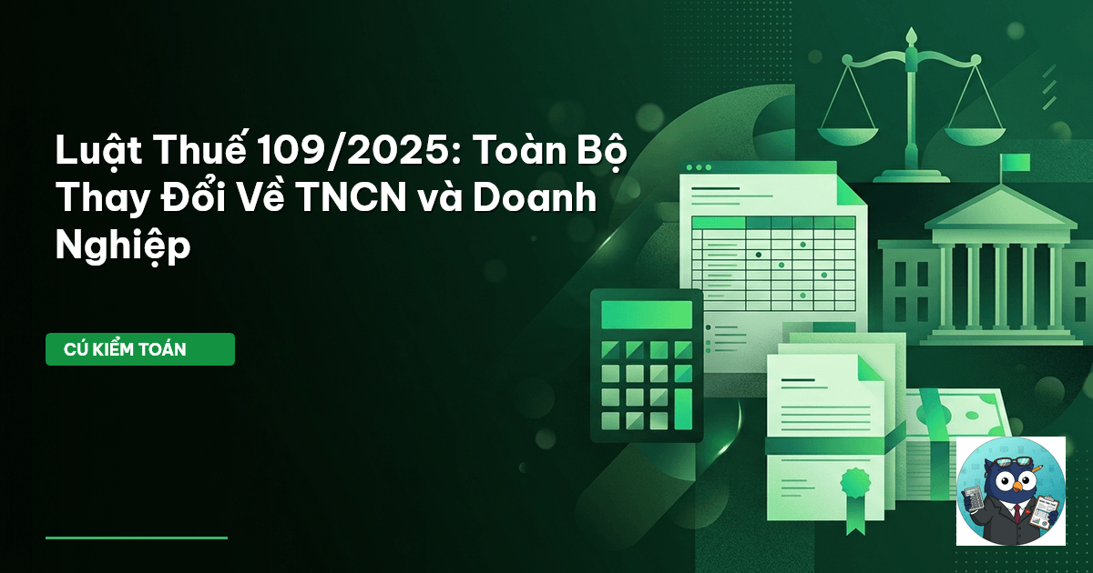luật thuế 109/2025