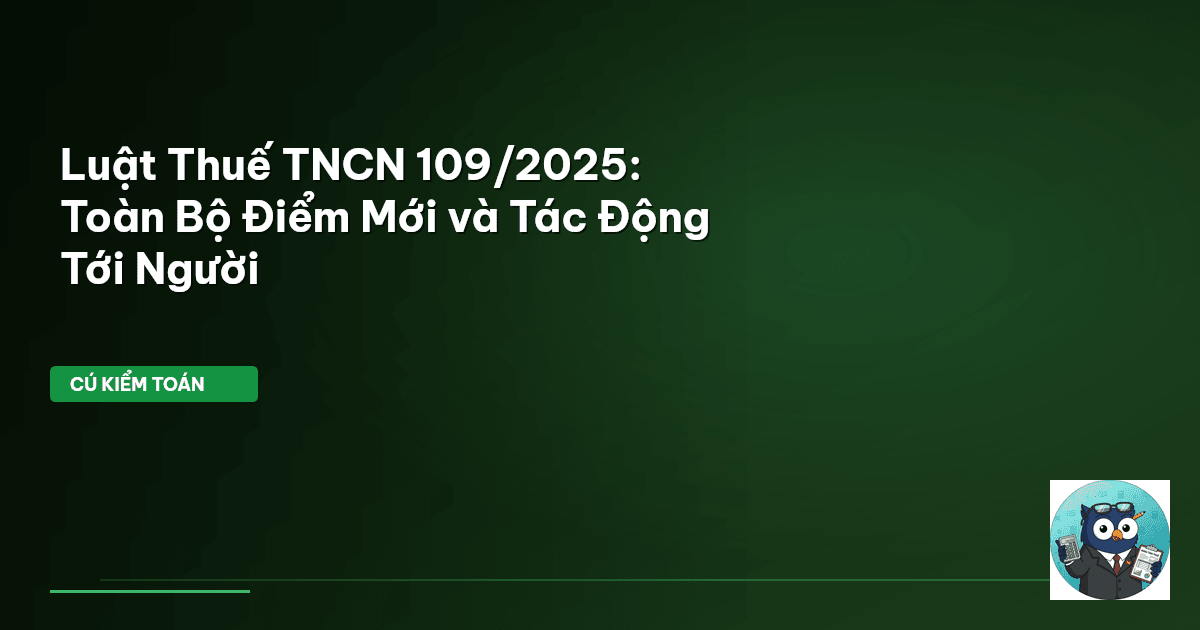 Luật 109/2025