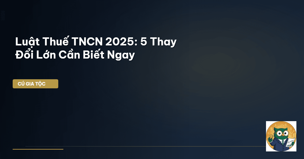 Luật Thuế TNCN 2025
