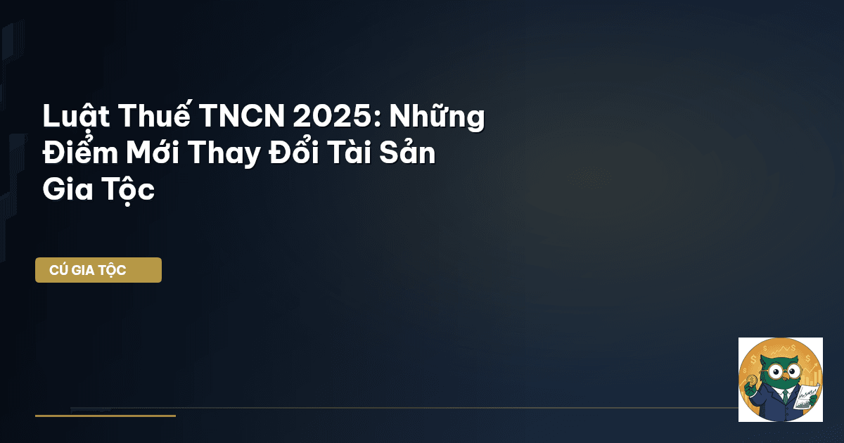 luật thuế TNCN 2025