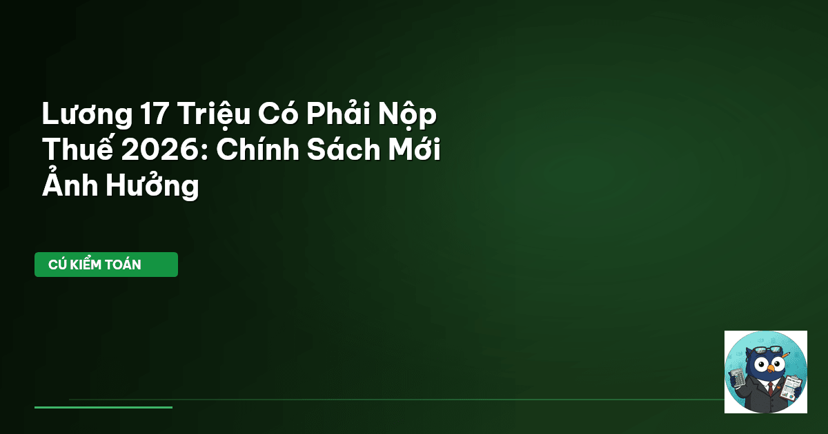 chính sách thuế 2026