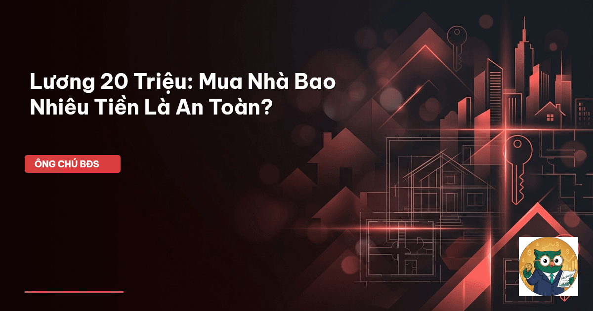 lương 20 triệu mua nhà