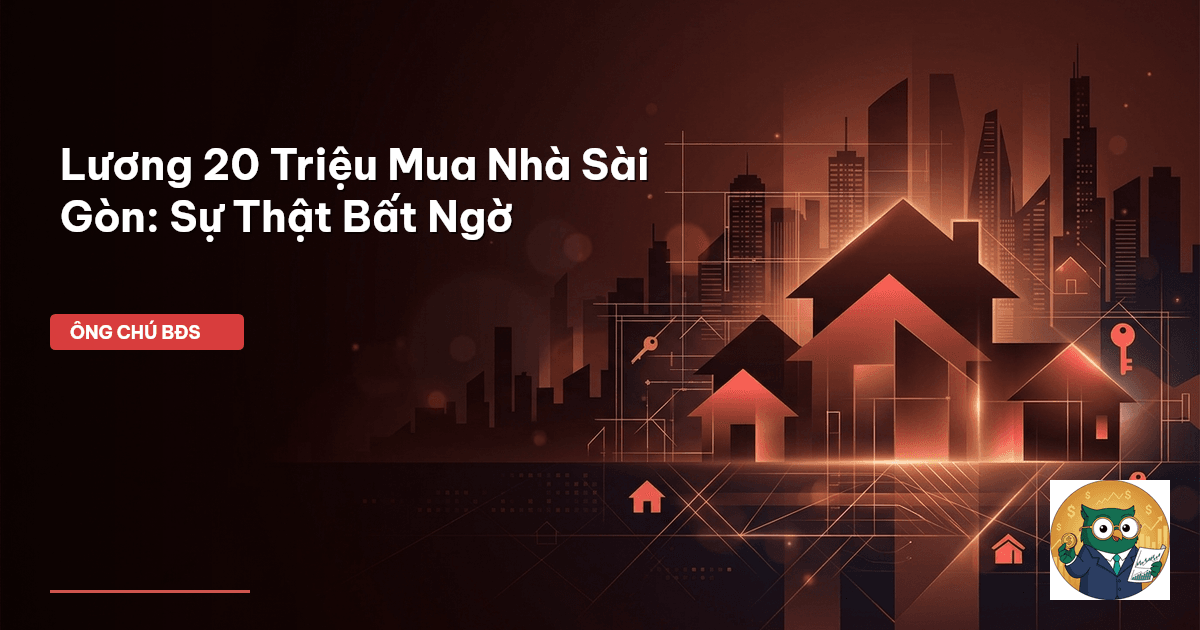 lương 20 triệu mua nhà