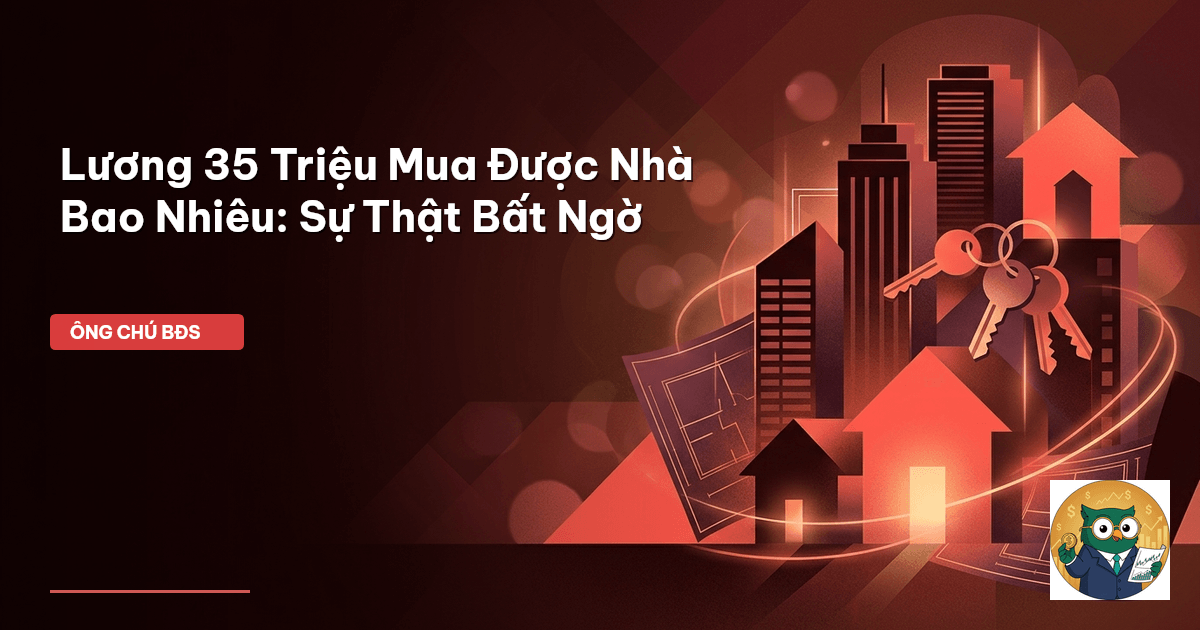 lương 35 triệu mua được nhà bao nhiêu
