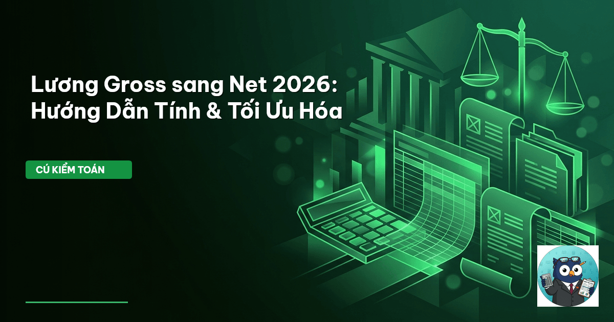 lương gross sang net
