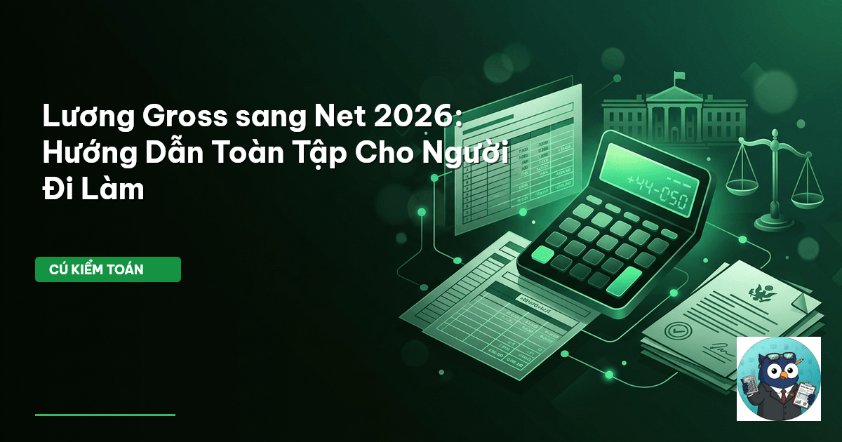 lương gross sang net