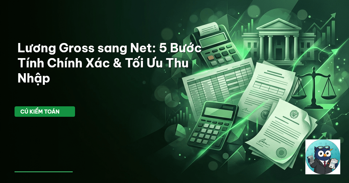 lương gross sang net