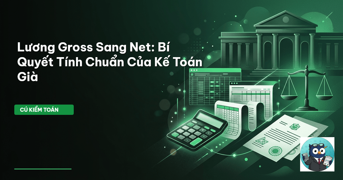lương gross sang net