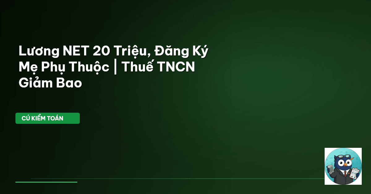 tính lương net
