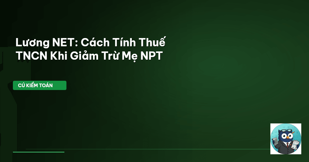 tính lương net