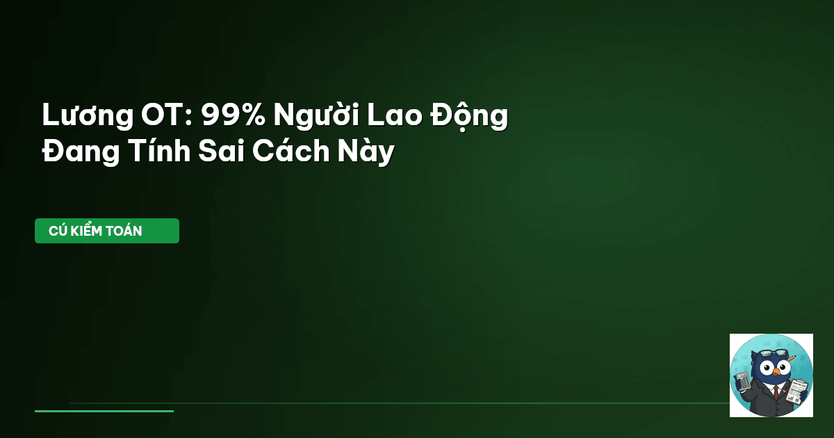 tính lương OT