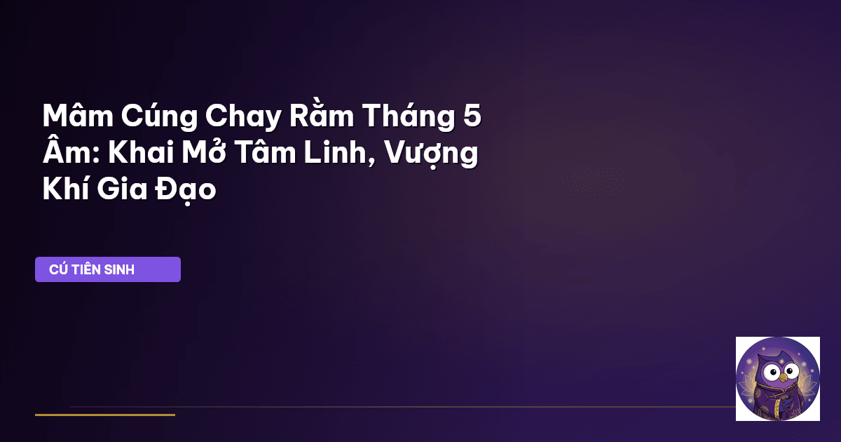 mâm cúng chay rằm tháng 5