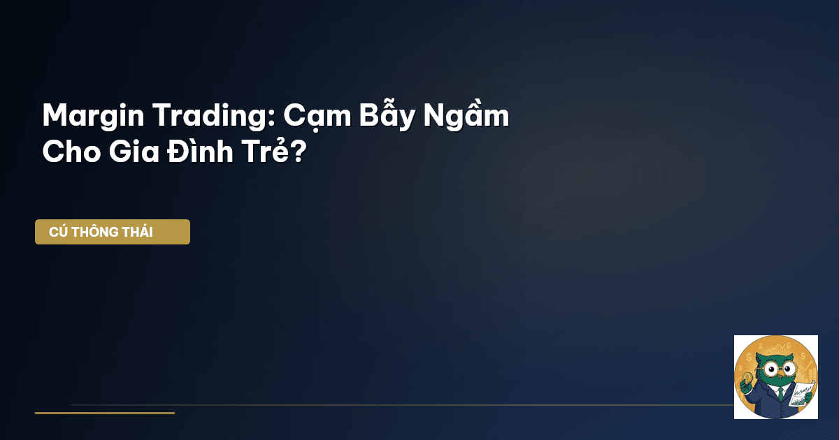 Margin Trading: Cạm Bẫy Ngầm Cho Gia Đình Trẻ?