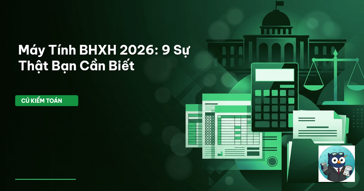 Máy tính BHXH 2026