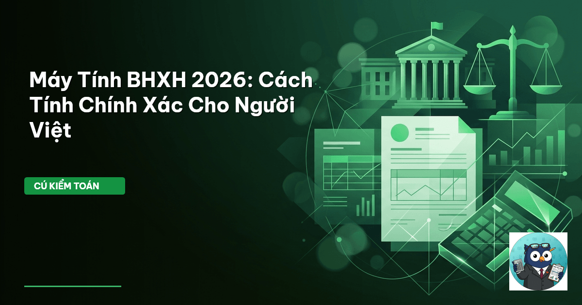 Máy tính BHXH 2026