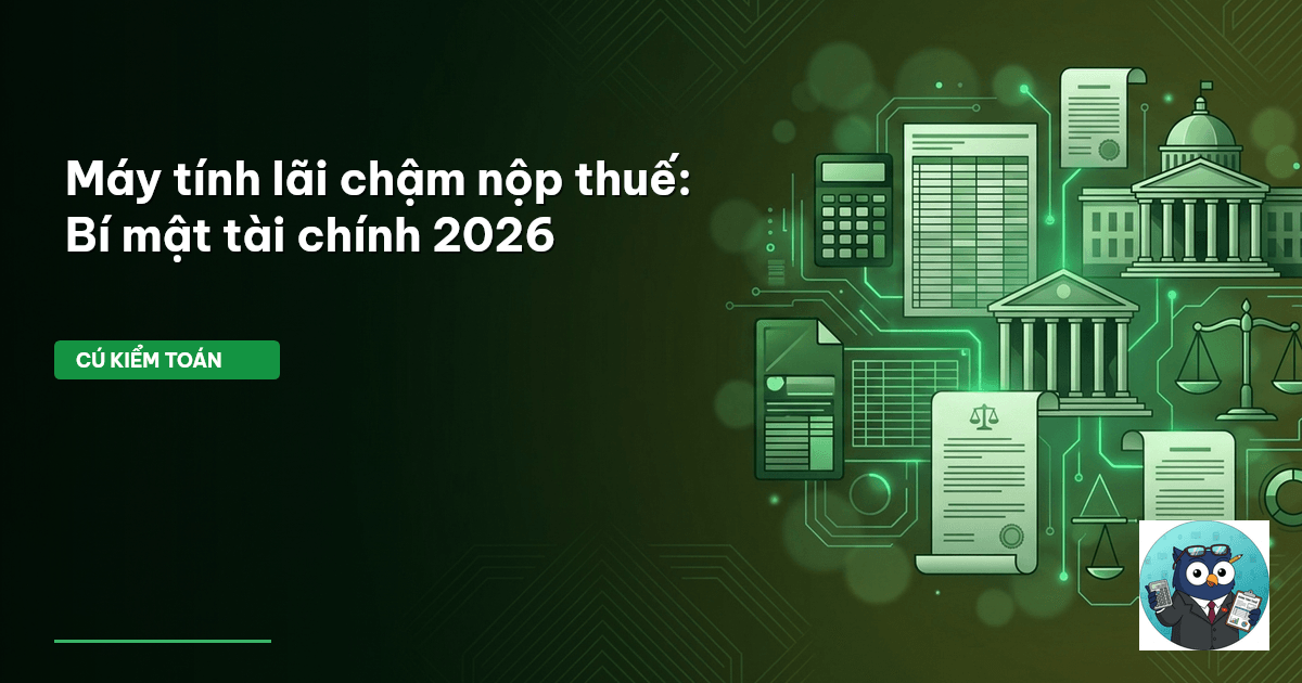 lãi chậm nộp thuế