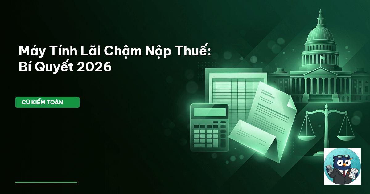 lãi chậm nộp thuế