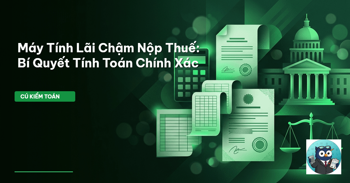 lãi chậm nộp thuế