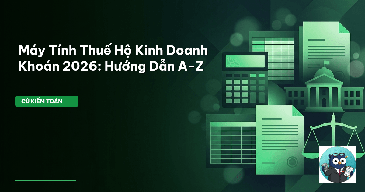 tính thuế hộ kinh doanh