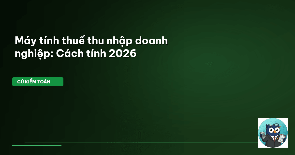 thuế thu nhập doanh nghiệp