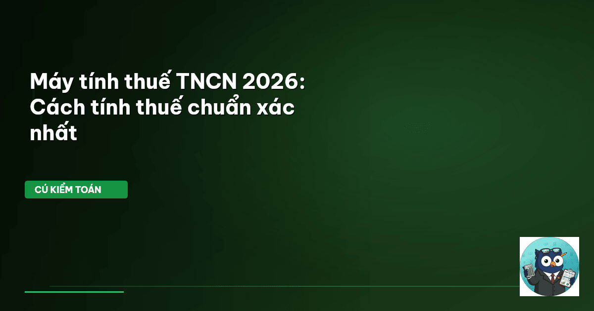 thuế TNCN 2026