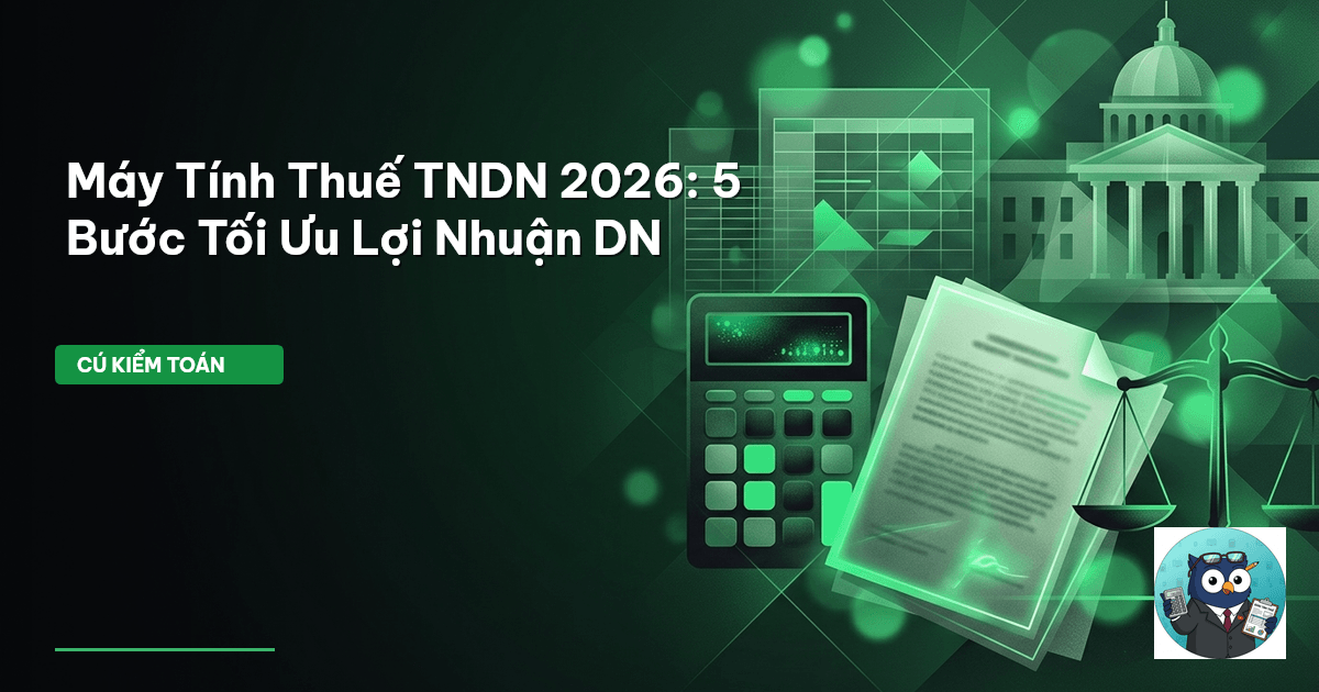 máy tính thuế tndn