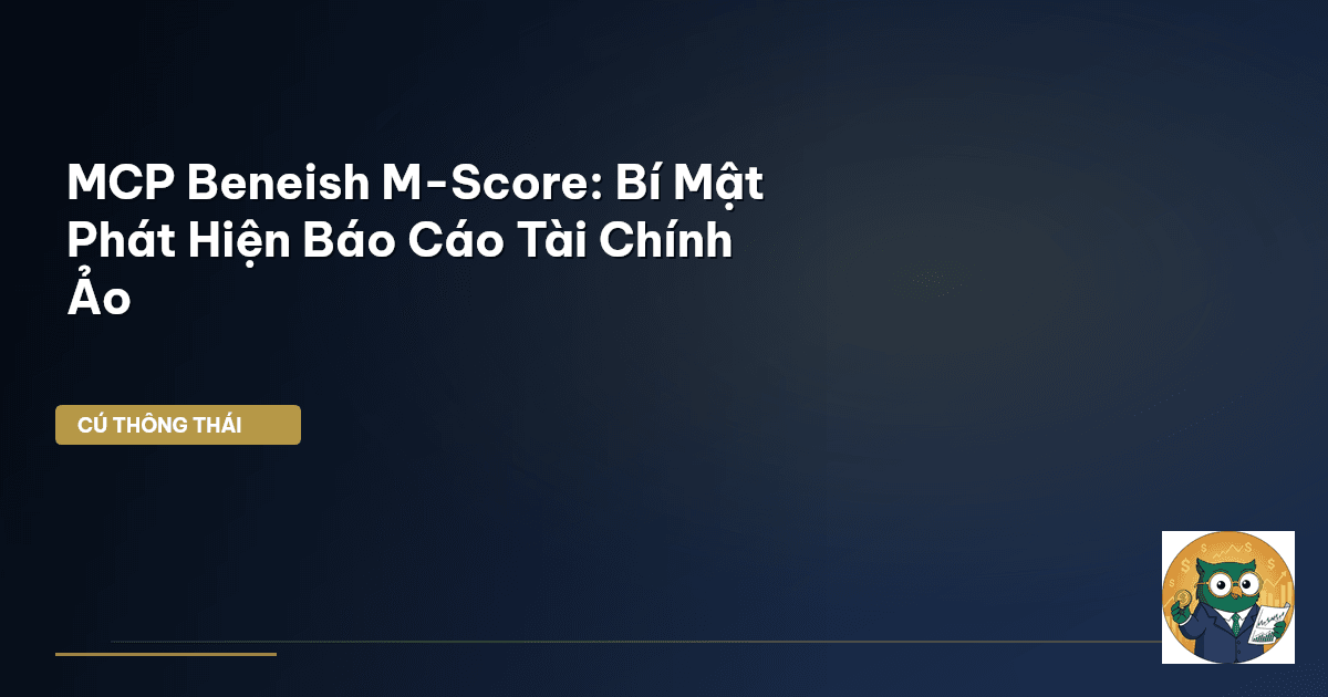 beneish m-score