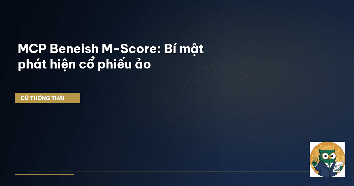 Beneish M-Score