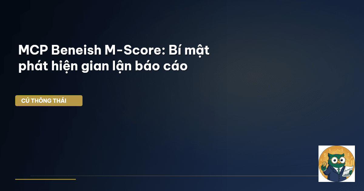 Beneish M-Score