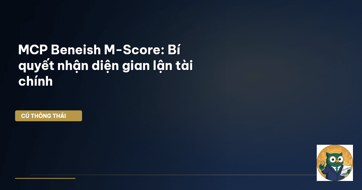Beneish M-Score