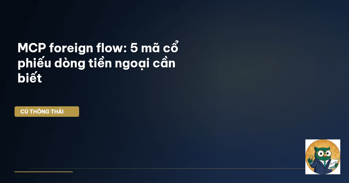 dòng tiền khối ngoại