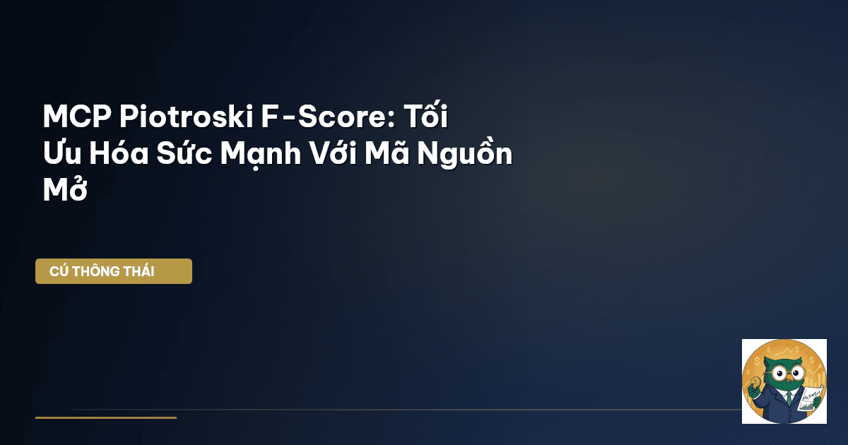 MCP Piotroski F-Score