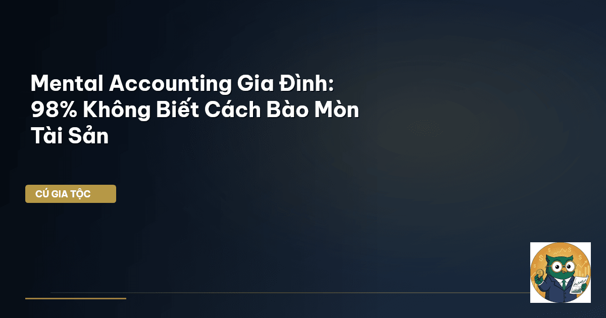 mental accounting gia đình