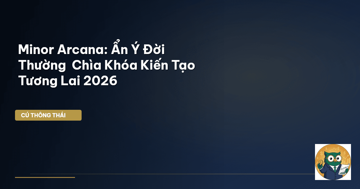 Minor Arcana: Ẩn Ý Đời Thường – Chìa Khóa Kiến Tạo Tương Lai 2026