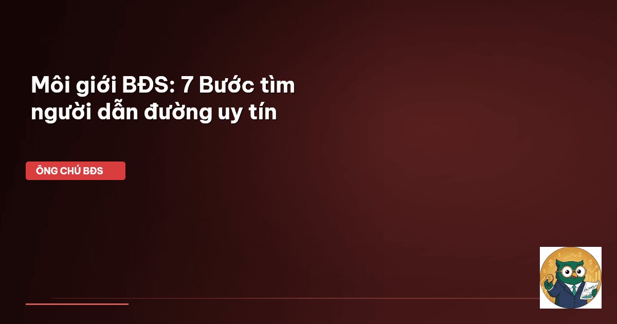 môi giới bđs
