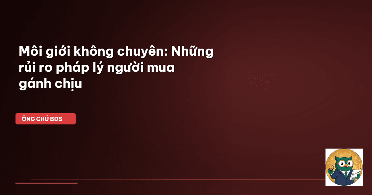 môi giới bất động sản
